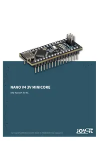 Notice Joy-It ARDNANOV43VMC Carte électronique