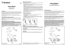 Notice WESTINGHOUSE HARWELL 6117300 Éclairage