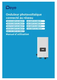 Notice Deye SUN12KG06P3EUBM2P1 Onduleur photovoltaïque