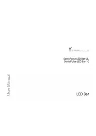 Notice Stairville SONICPULSE LED BAR 10 Éclairage