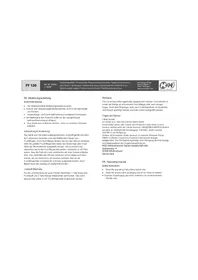 Notice Hartig & Helling FF 120 Lutte antiparasitaire