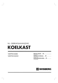 Notice Wisberg WBTTKV55DB Réfrigérateur