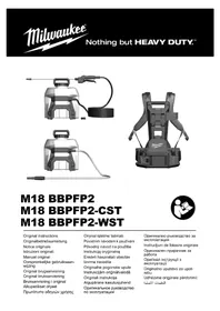 Notice MILWAUKEE M18 BBPFP2CST Pulvérisateur électrique