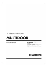 Notice Wisberg WBCDND522CB Réfrigérateur