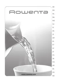Notice ROWENTA MILANO BV1501 Electric kettle