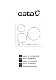 Notice CATA IBS 63032 Plaque de cuisson