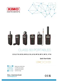 Notice Sauermann CO 50 équipements de mesure