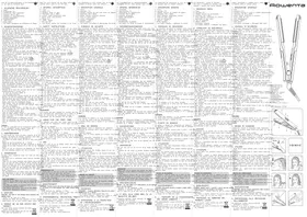 Notice ROWENTA ULTIMA CERAMIC CF7132 Fer à lisser