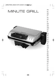 Notice ROWENTA MINUTE GRILL GC2060 Electric grill