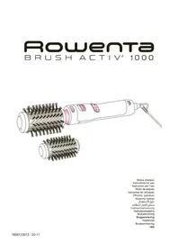 Notice ROWENTA BRUSH ACTIV 1000 CF9250 Asciugacapelli