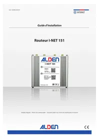 Notice Alden INET 151 Routeur
