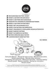 Notice GRE RBR120 Odkurzacz