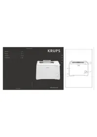 Notice KRUPS TOASTCONTROL CLASSIC F15170 Broodrooster