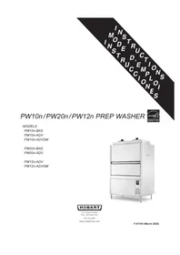 Notice Hobart PW20NBAS Lavavajillas