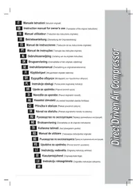 Notice Fini AMICO 252400 Compresseur