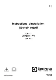 Notice ELECTROLUX TD637 Sèche-linge