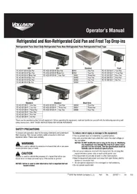 Notice Vollrath FC4C05120N Refrigerador