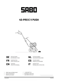 SABO 45PRO E V PUSH - Geschirrspüler