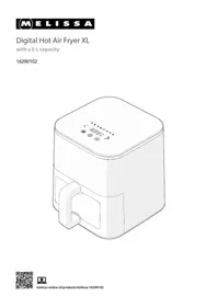 Notice Melissa 16290102 Friteuse