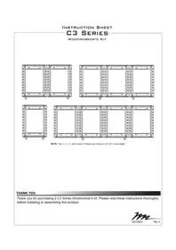 Notice Middle Atlantic C3WWHK224 Meuble de rangement