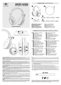 Notice SPIRIT OF GAMER XPERTH1100 Casque