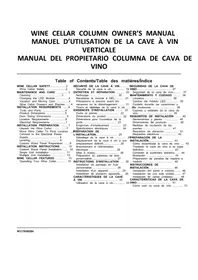 Notice JENN-AIR JBWFNL18RX Bodega