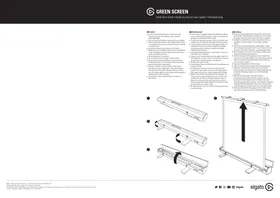 Notice ELGATO GREEN SCREEN Écran de projection