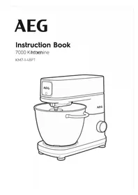 Notice AEG KM714BPT Blender
