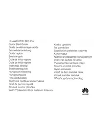 Notice HUAWEI WIFI BE3 PRO Routeur