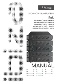 Notice IBIZA SOUND AMP600MKII Amplificateur audio