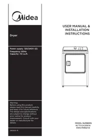 Notice MIDEA MLTE42A2BWW Sèche-linge