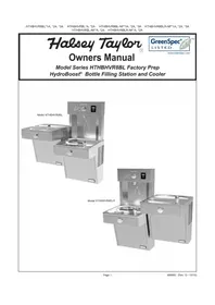 Notice Halsey Taylor HYDROBOOST HTHBHVRBLNF Fontaine a eau