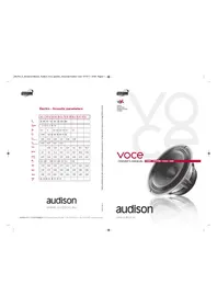 Notice AUDISON VOCE AV 6.5 Haut-parleur