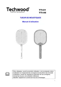 Notice TECHWOOD TTI06 Tueur de moustiques
