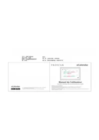 Notice Proscan PDPFC1500 Cadre photo numérique