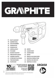 Notice Graphite 58G858 Furadeira