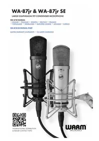 Notice Warm Audio WA87JR SE Microfoon