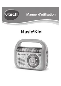 Notice VTECH MUSIC'KID Jeu