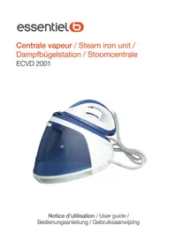 Notice ESSENTIELB ECVD 2001 Fer à repasser