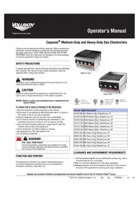 Notice Vollrath 948CG Placa de parrilla