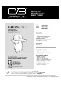 Notice CHAR BROIL COMMERCIAL 463657524 Parilla