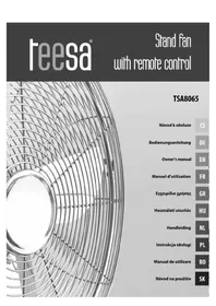 Notice Teesa TSA8065 Ventilator