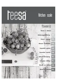 Notice Teesa TSA0812 Balances de cuisine