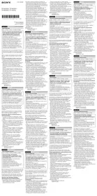 Notice SONY EPNI1010L Climatiseur