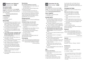 Notice Gourmetmaxx 12442 Couteau électrique