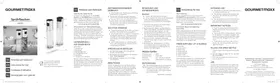 Notice Gourmetmaxx 05570 Autres appareil de cuisine