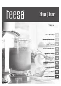 Notice Teesa TSA3228 Extracteur de jus