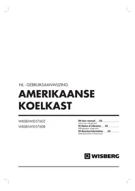 Notice Wisberg WBSBSWID576DB Réfrigérateur