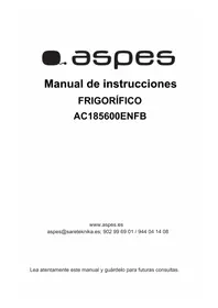 Notice ASPES AC185600ENFB Geladeira