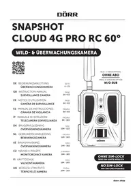 Notice Dörr SNAPSHOT CLOUD 4G PRO RC 60° Caméra de surveillance
